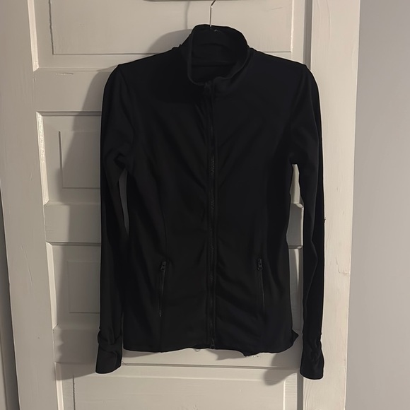 JOIA NYC Women's Black Nylon/Spandex Exercise Jacket - Picture 1 of 4